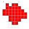 Disegna delle superfici fatte con unità grandi e piccole