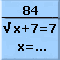 Find the value of x that makes the equation true.