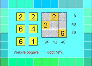 Probleem van de maand december: Plakpuzzel